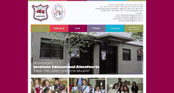 Desktop Screenshot of institutoalmafuerte.edu.ar