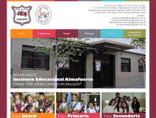 Tablet Screenshot of institutoalmafuerte.edu.ar